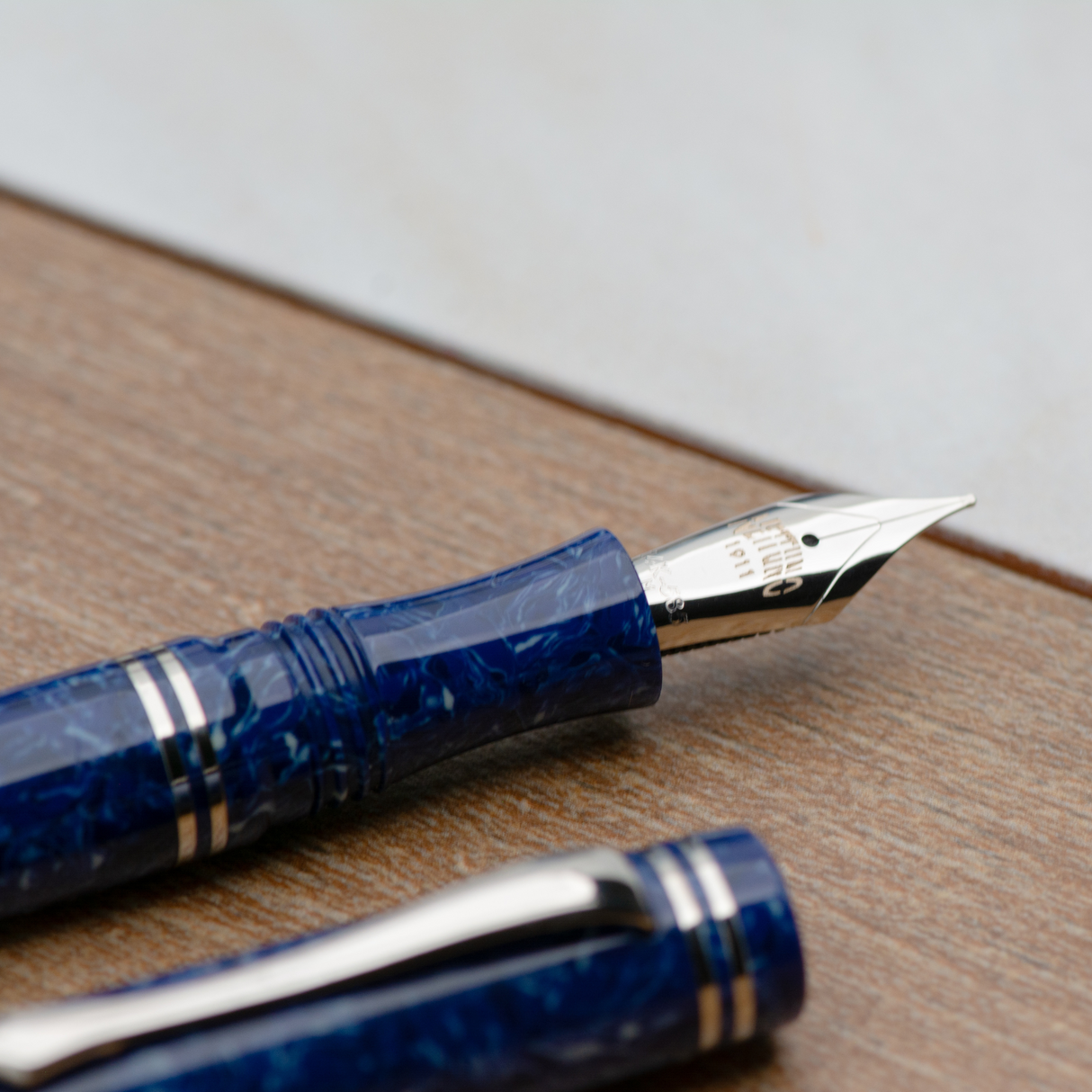 Nettuno Superba Sapphire Blue Fountain Pen
