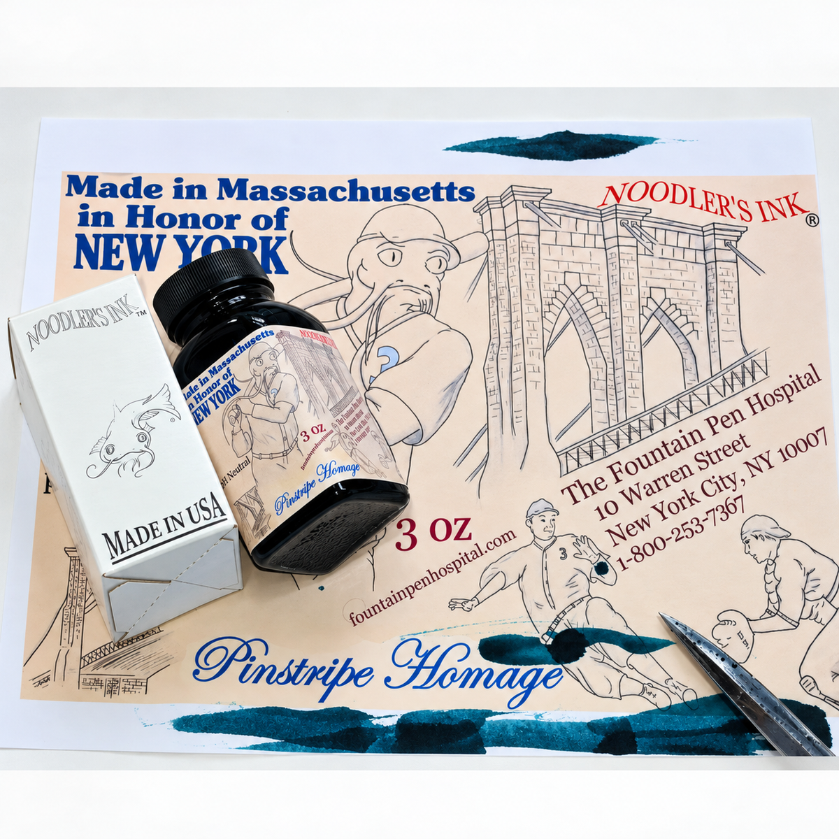 Noodlers Inks Fountain Pen Hospital Exclusive Inks Collection