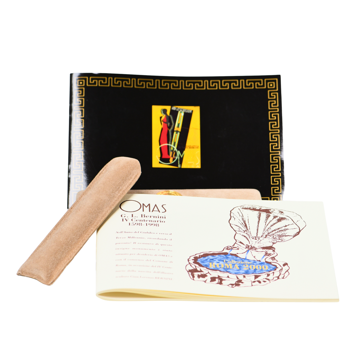 OMAS Roma Bernini Solid Gold 18K/750 Limited Edition Fountain Pen - #34/100 Made - Medium 18kt Gold Nib