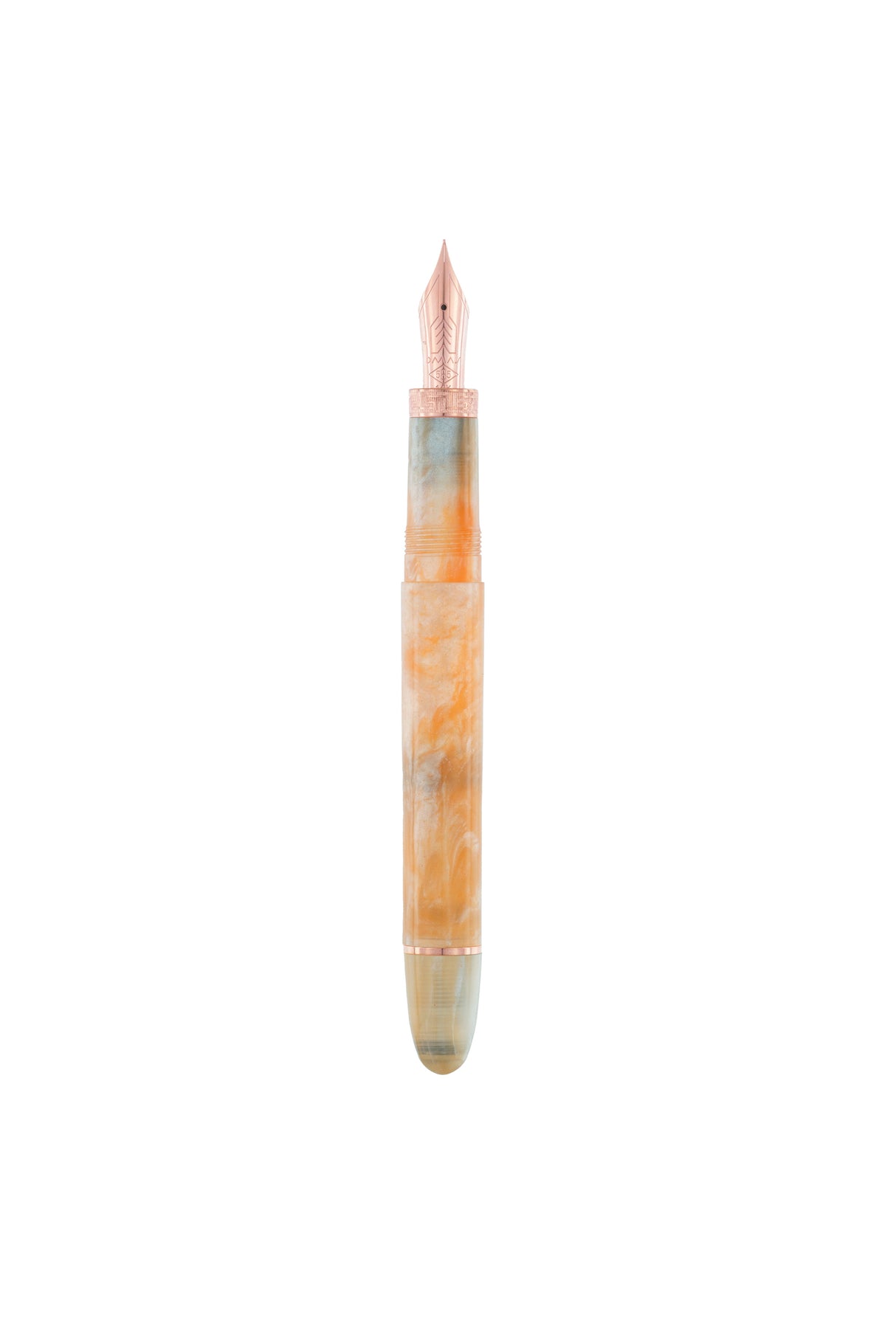 OMAS Ogiva Cocktail Series Peach Bellini Limited Edition Rose Gold Trim - Fountain Pen