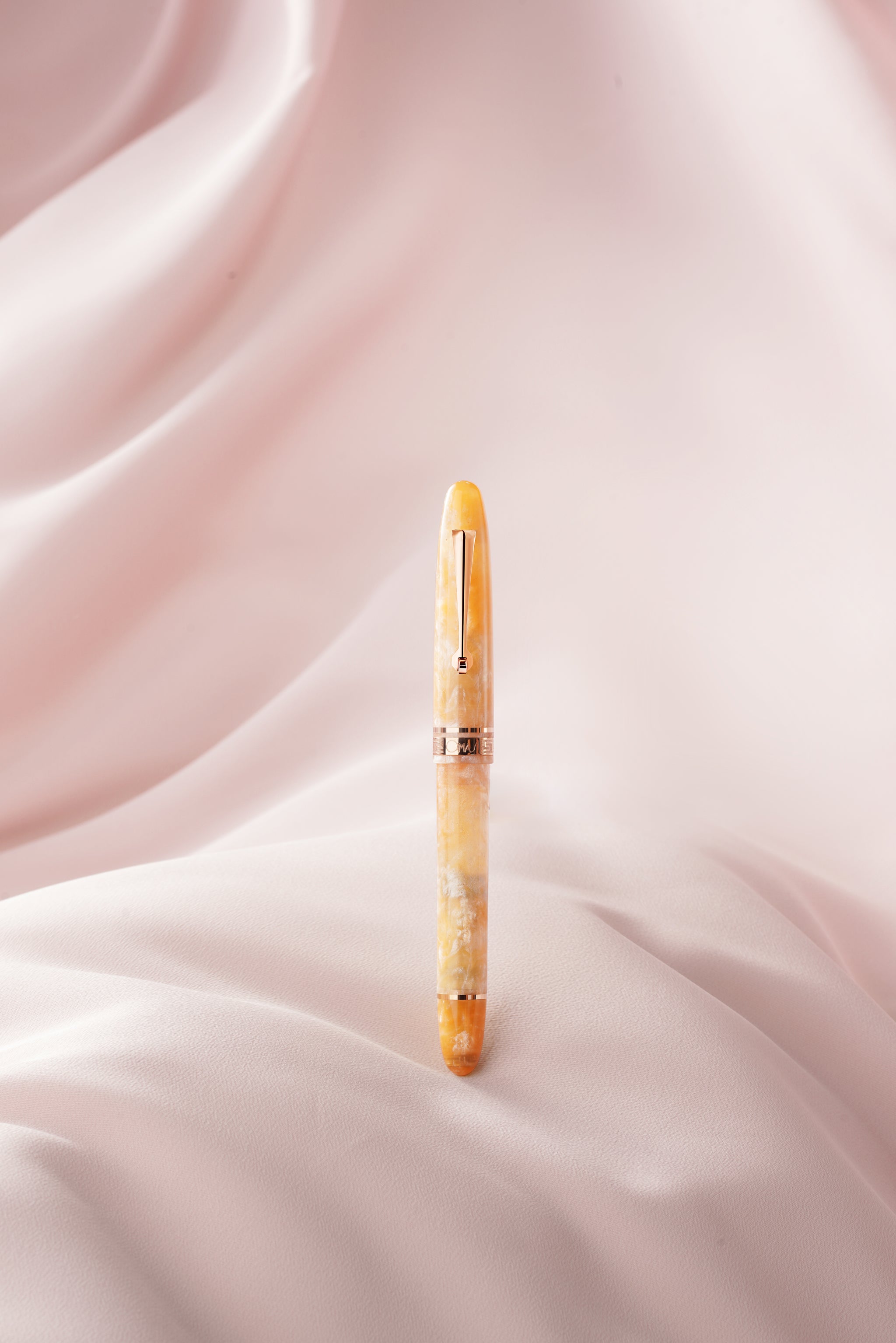 OMAS Ogiva Cocktail Series Peach Bellini Limited Edition Rose Gold Trim - Fountain Pen