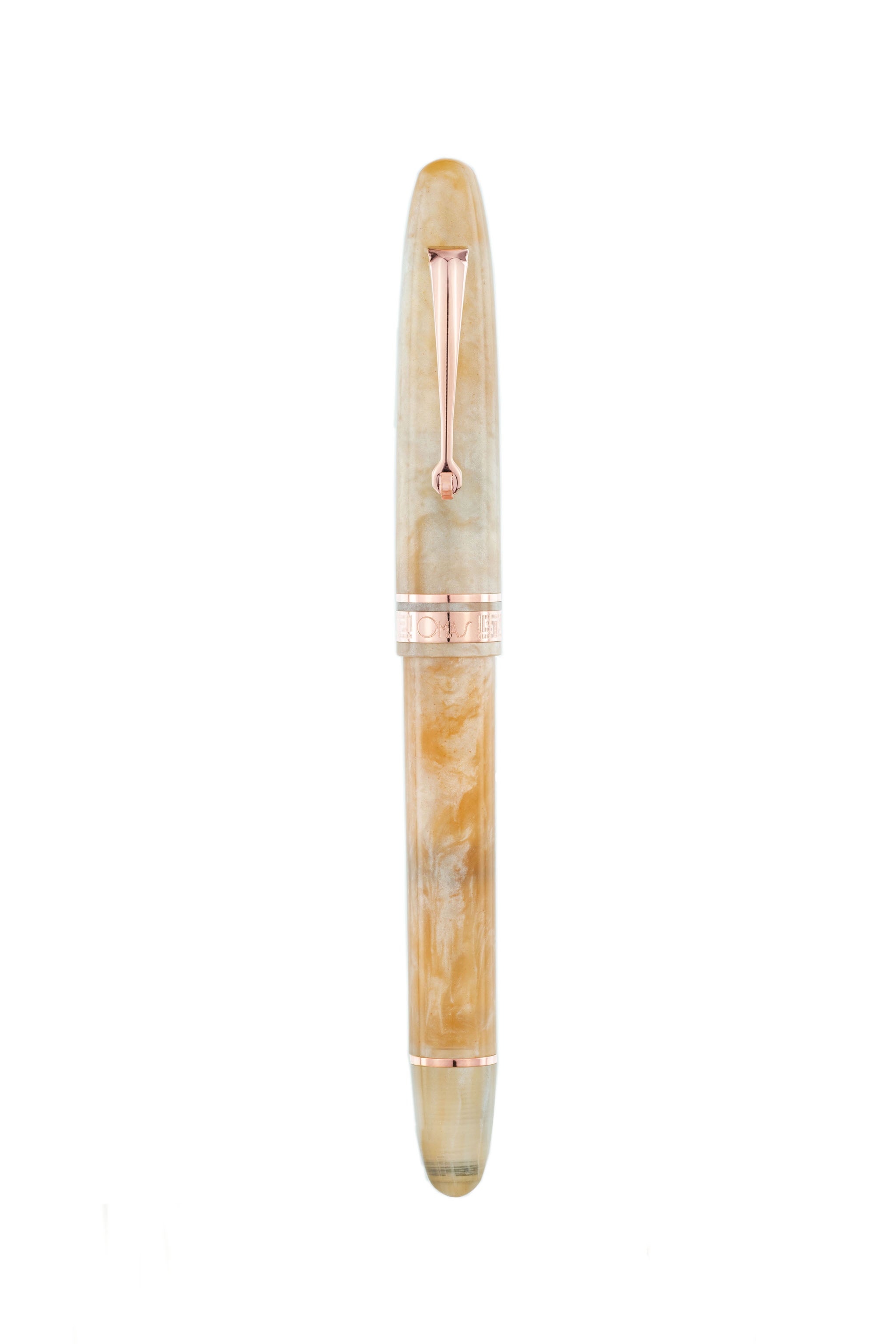OMAS Ogiva Cocktail Series Peach Bellini Limited Edition Rose Gold Trim - Fountain Pen