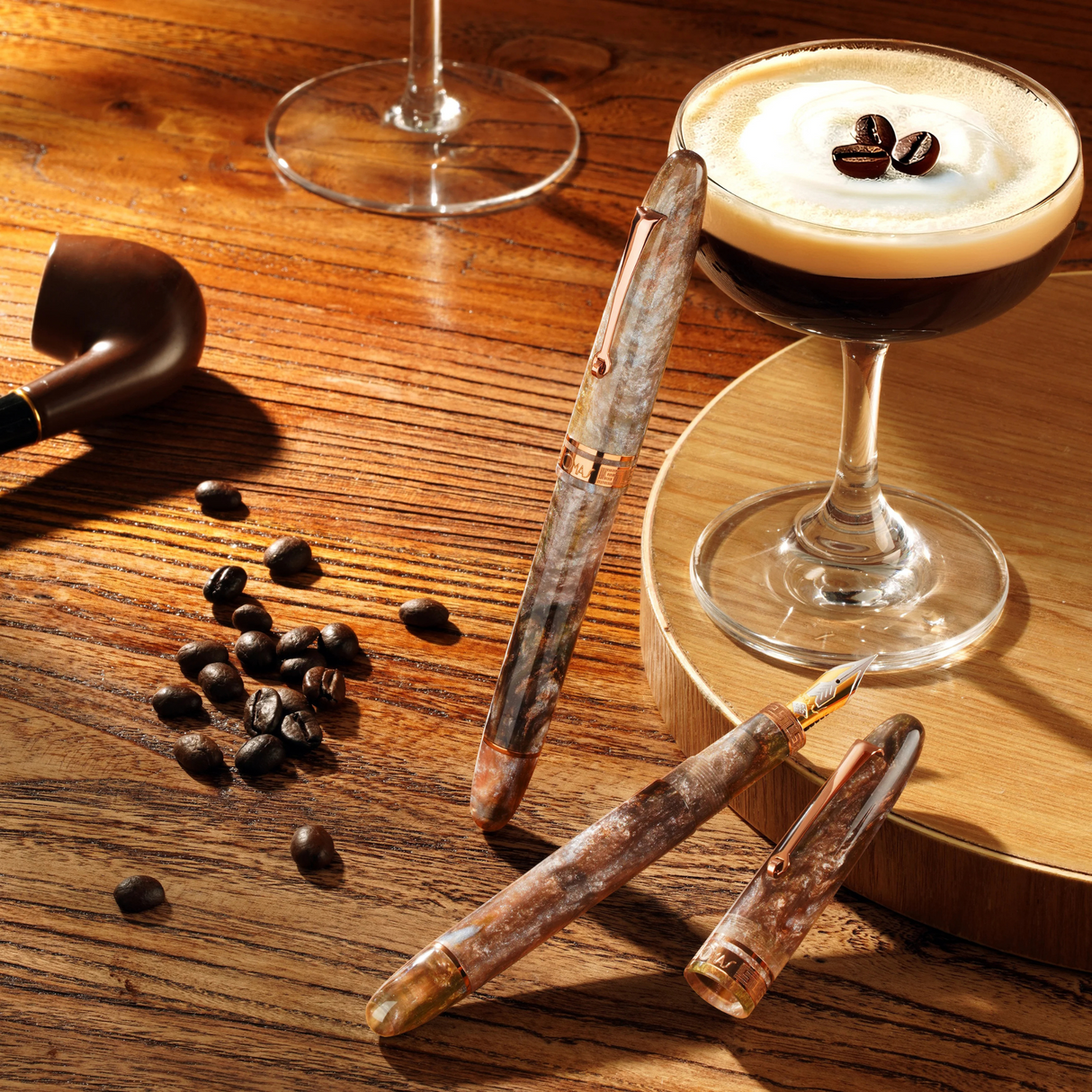 Omas Ogiva Cocktail Series Espresso Martini Fountain Pen