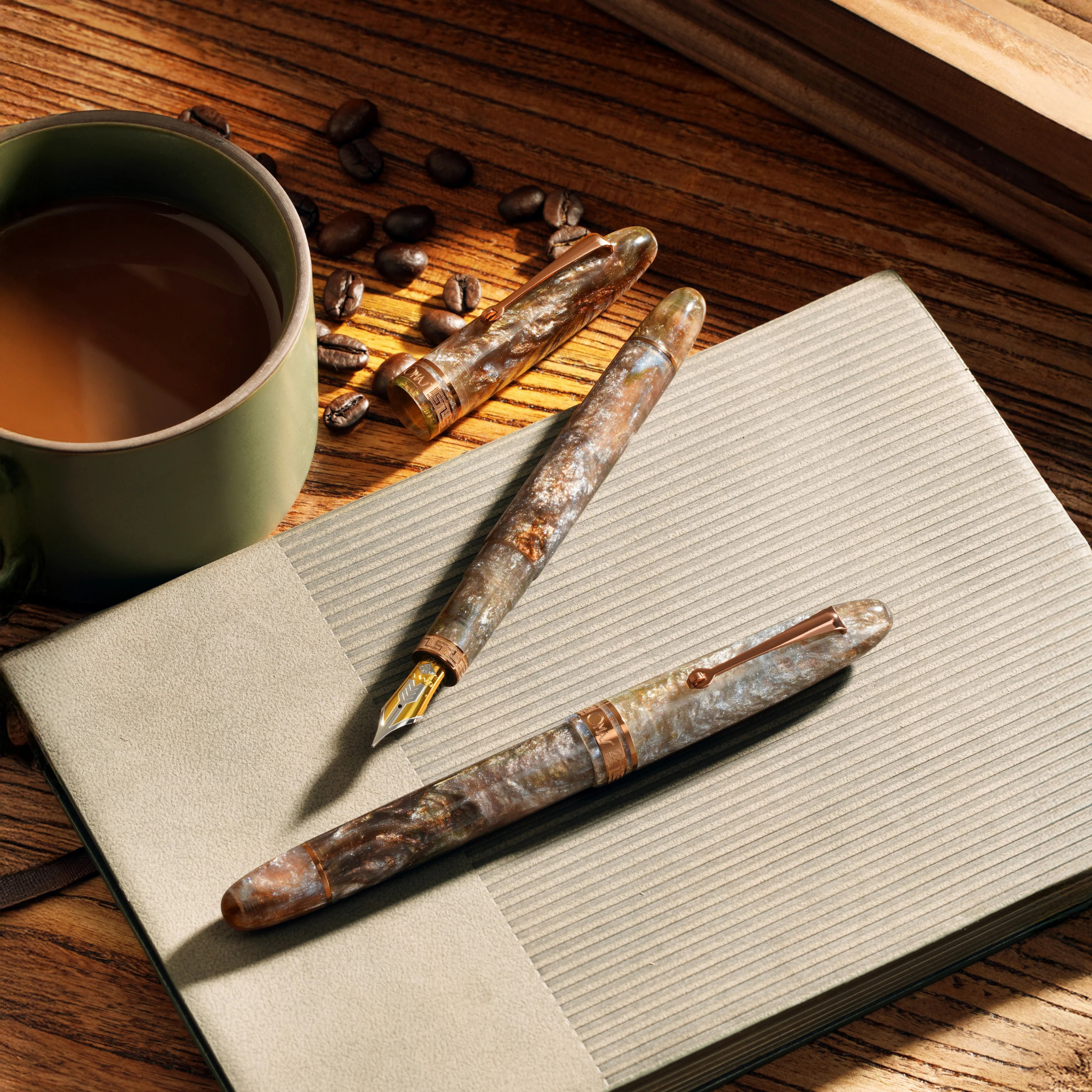 Omas Ogiva Cocktail Series Espresso Martini Fountain Pen