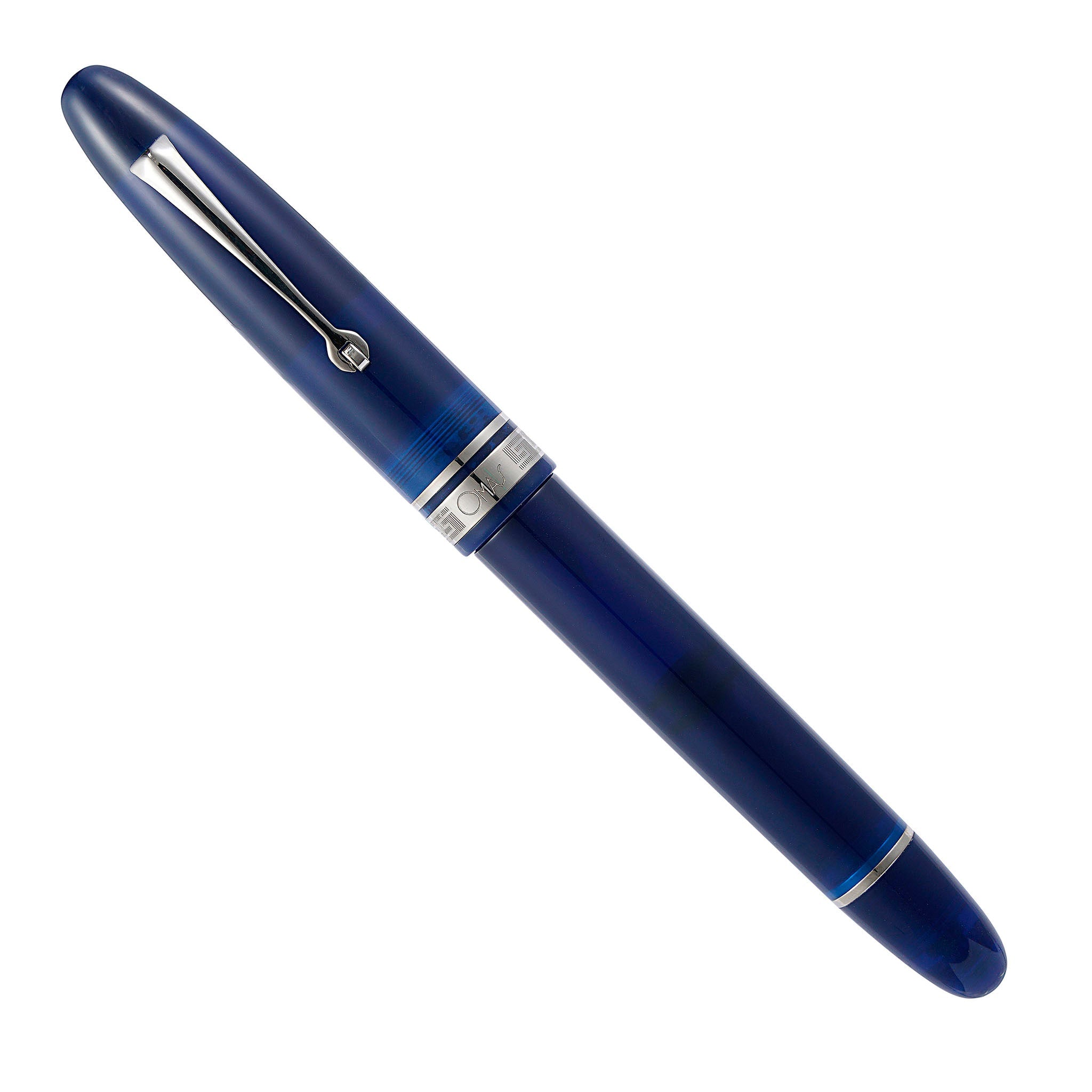 OMAS Ogiva Blu Silver - Fountain Pen