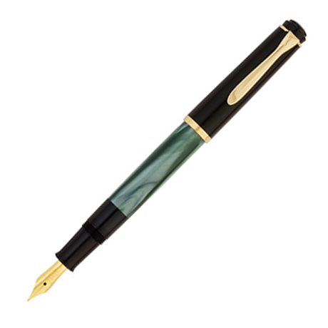 Pelikan Tradition 200 Marbled Green - Fountain Pen