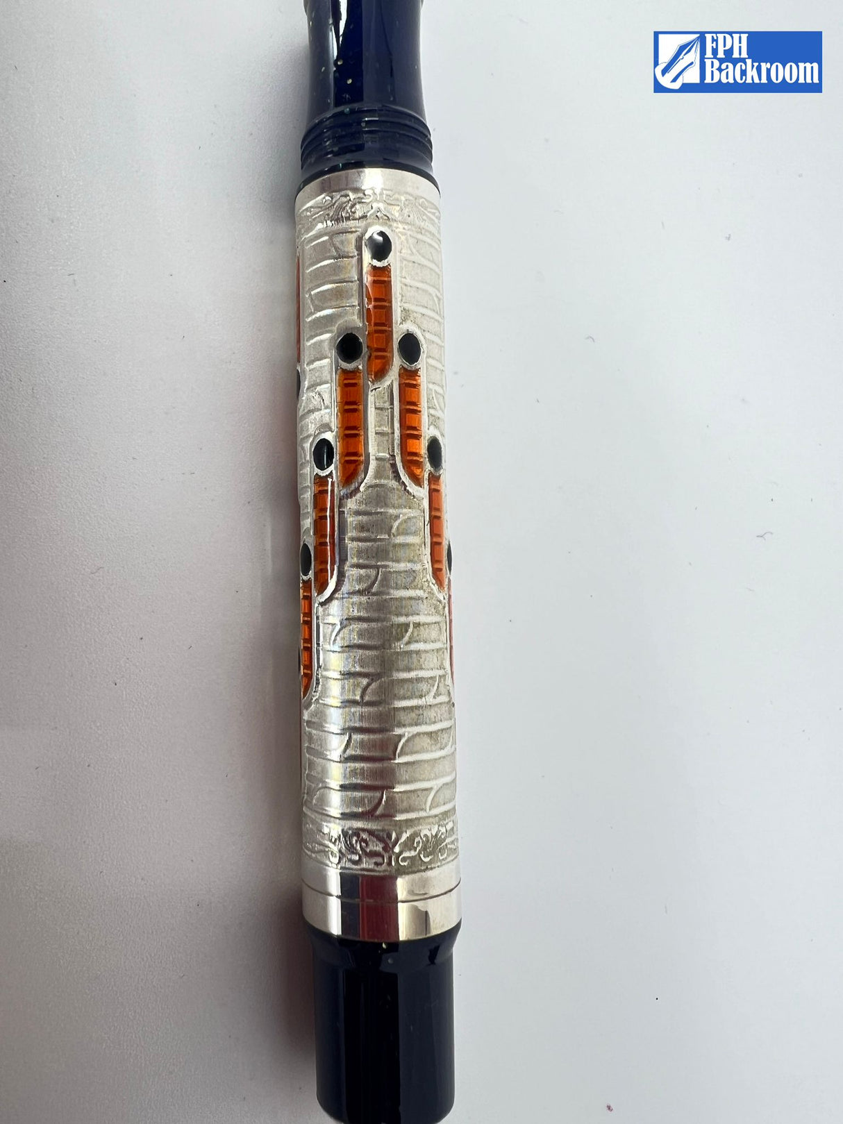 Montegrappa 88th Anniversary Sterling Silver Limited Edition Fountain Pen