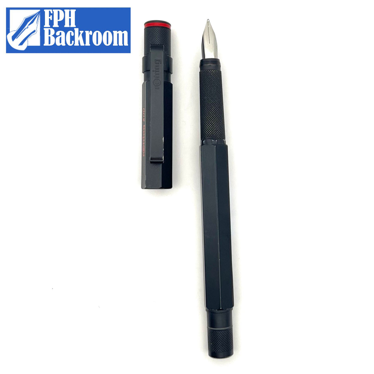 Rotring #600 Black Fountain Pen
