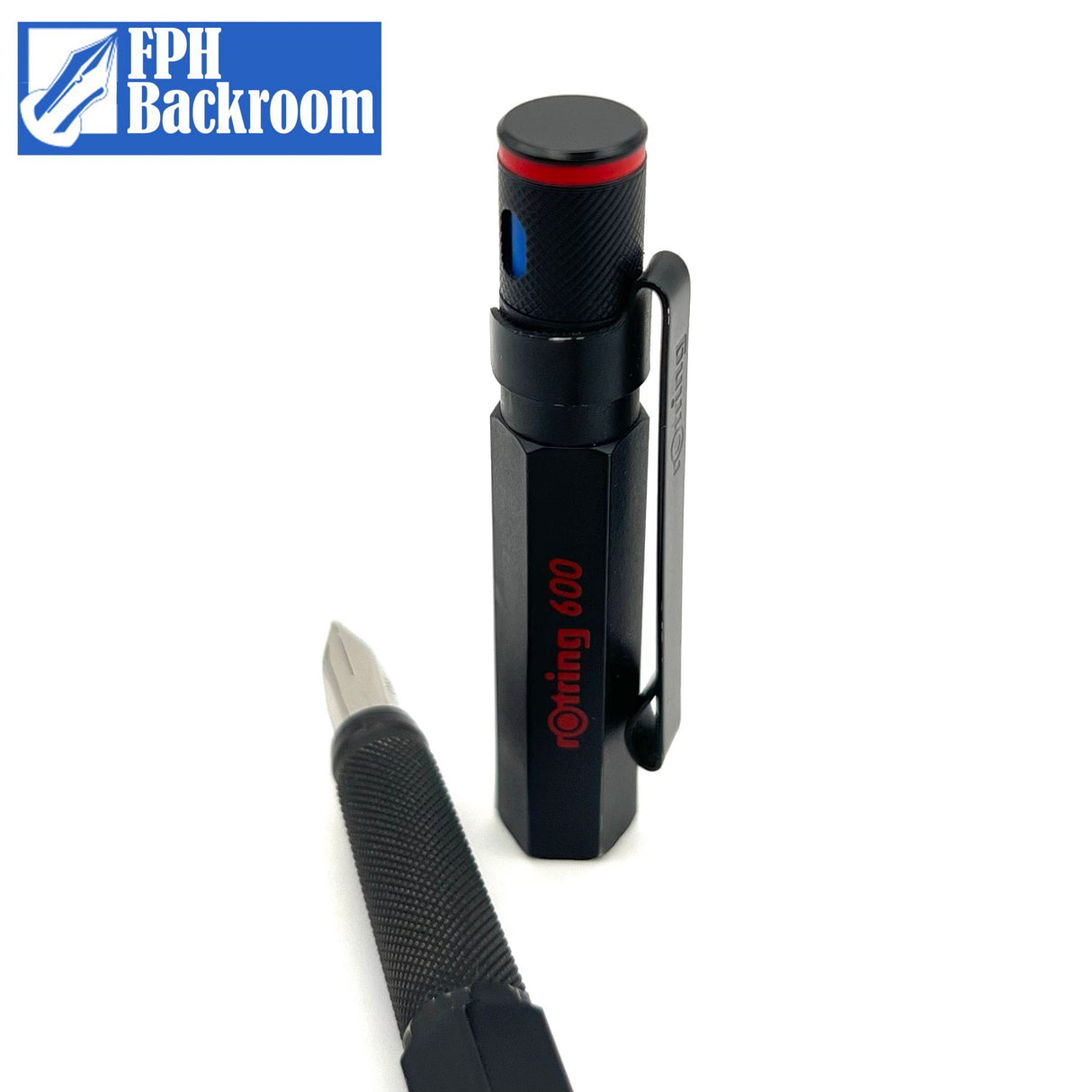 Rotring #600 Black Fountain Pen