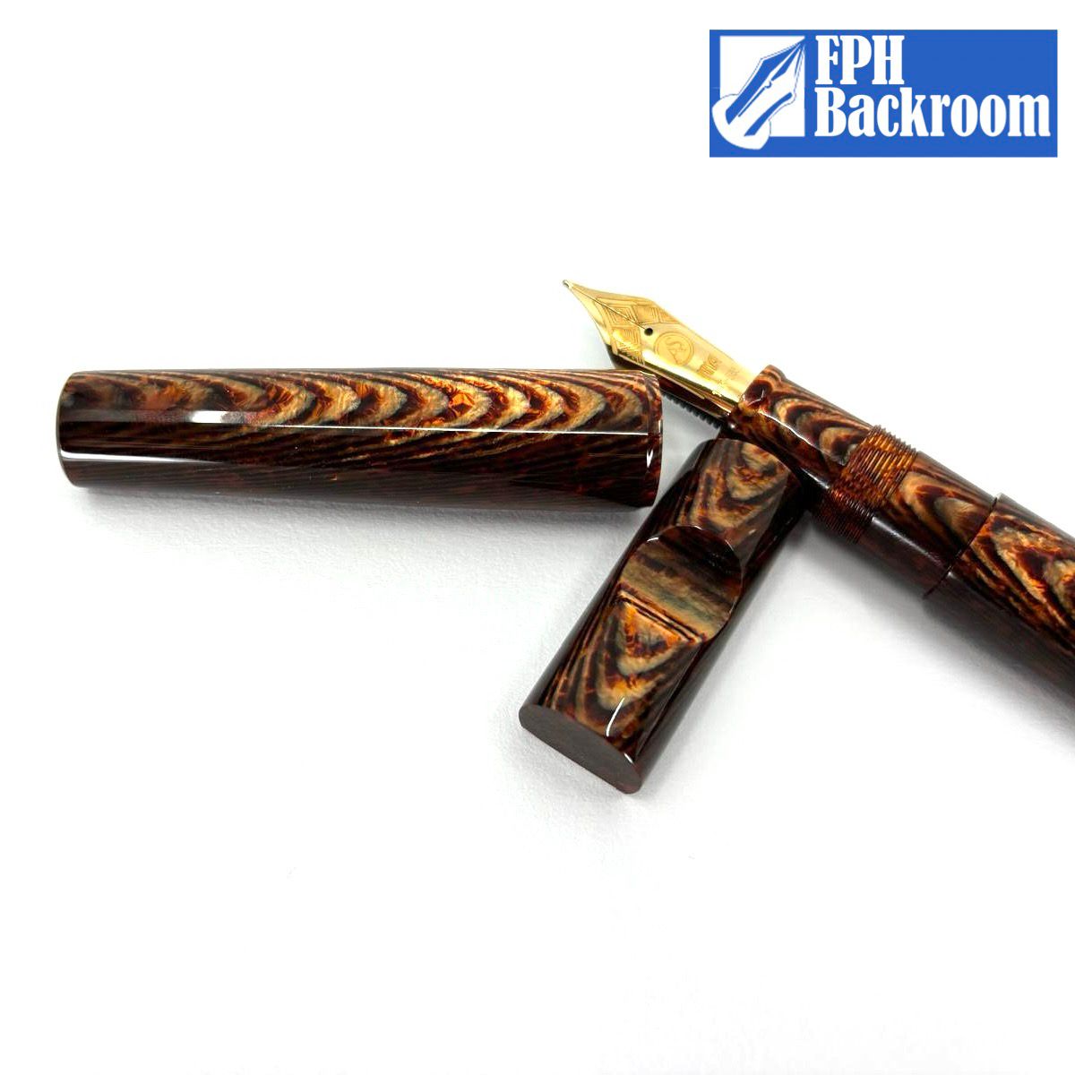 ASC Bologna Extra "The Great Spina"  Celluloid Bespoke Special Edition Fountain Pen