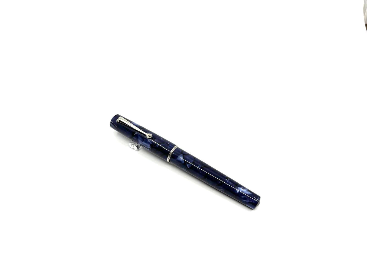 ASC Bologna Medio Blue la Royale Celluloid Exclusive for Canada- Fitted with Nakaya Nib!