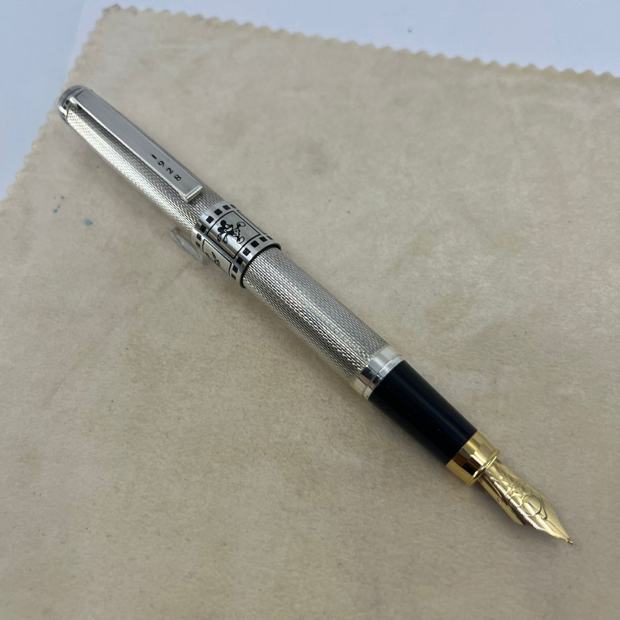 Colibri Mickey Mouse Limited Edition of 1928 pens in sterling silver - circa 1996