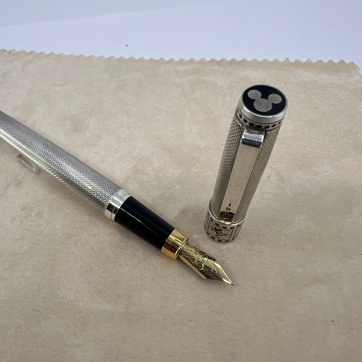 Colibri Mickey Mouse Limited Edition of 1928 pens in sterling silver - circa 1996