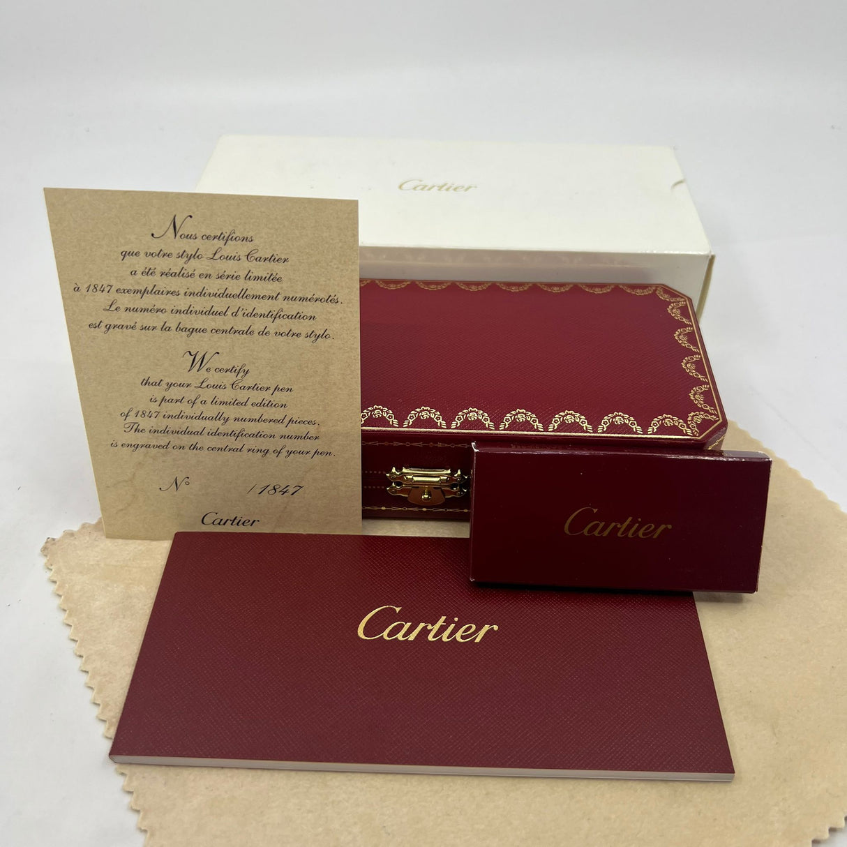 Cartier Roman Numeral Limited Edition Fountain Pen - Hard to find !! a true collectible piece !! circa 2008