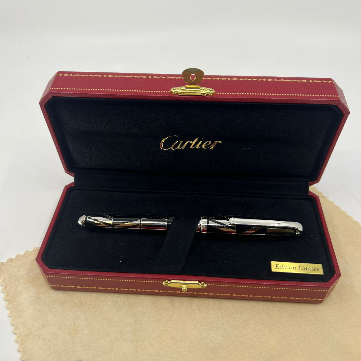 Cartier Roman Numeral Limited Edition Fountain Pen - Hard to find !! a true collectible piece !! circa 2008