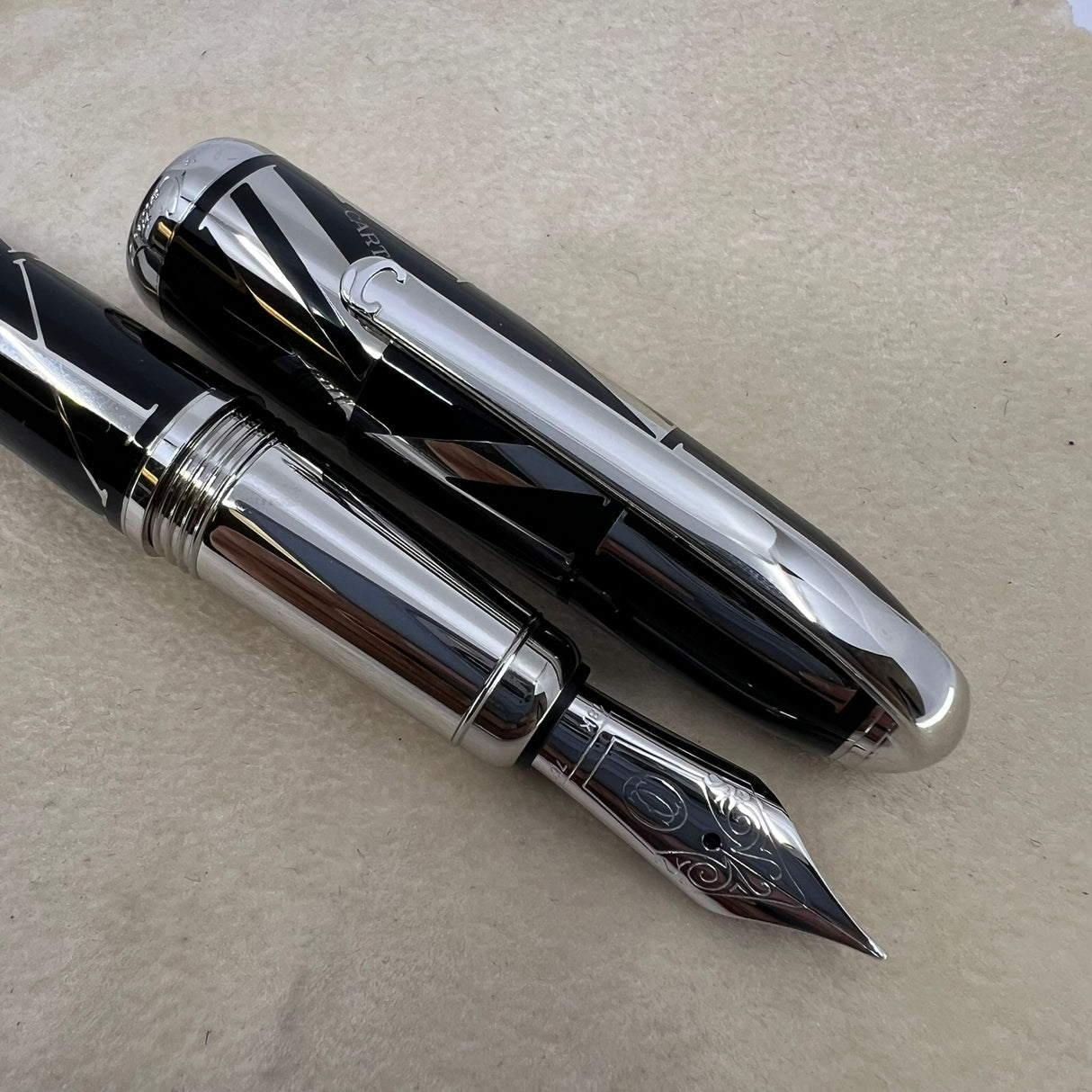 Cartier Roman Numeral Limited Edition Fountain Pen - Hard to find !! a true collectible piece !! circa 2008