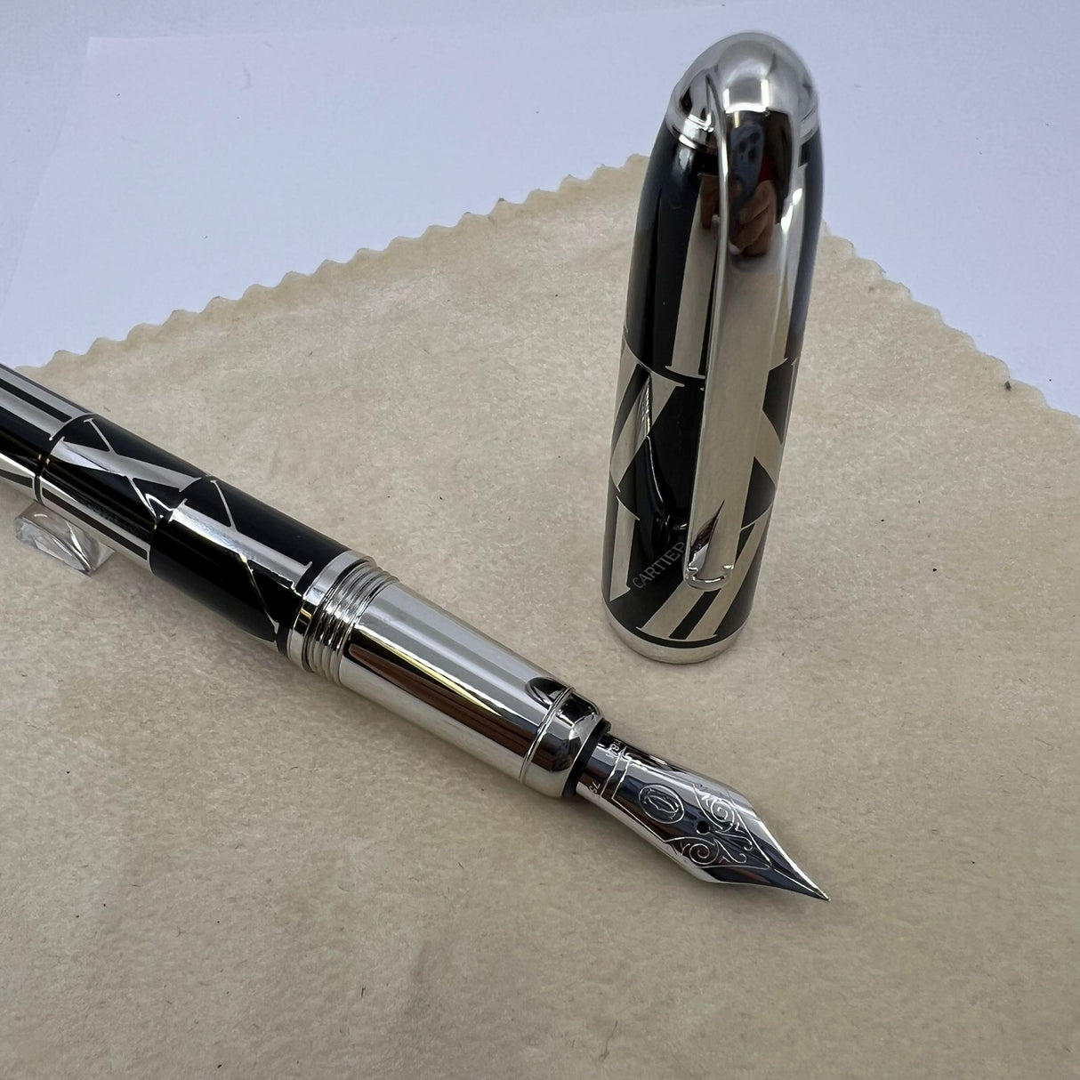 Cartier Roman Numeral Limited Edition Fountain Pen - Hard to find !! a true collectible piece !! circa 2008