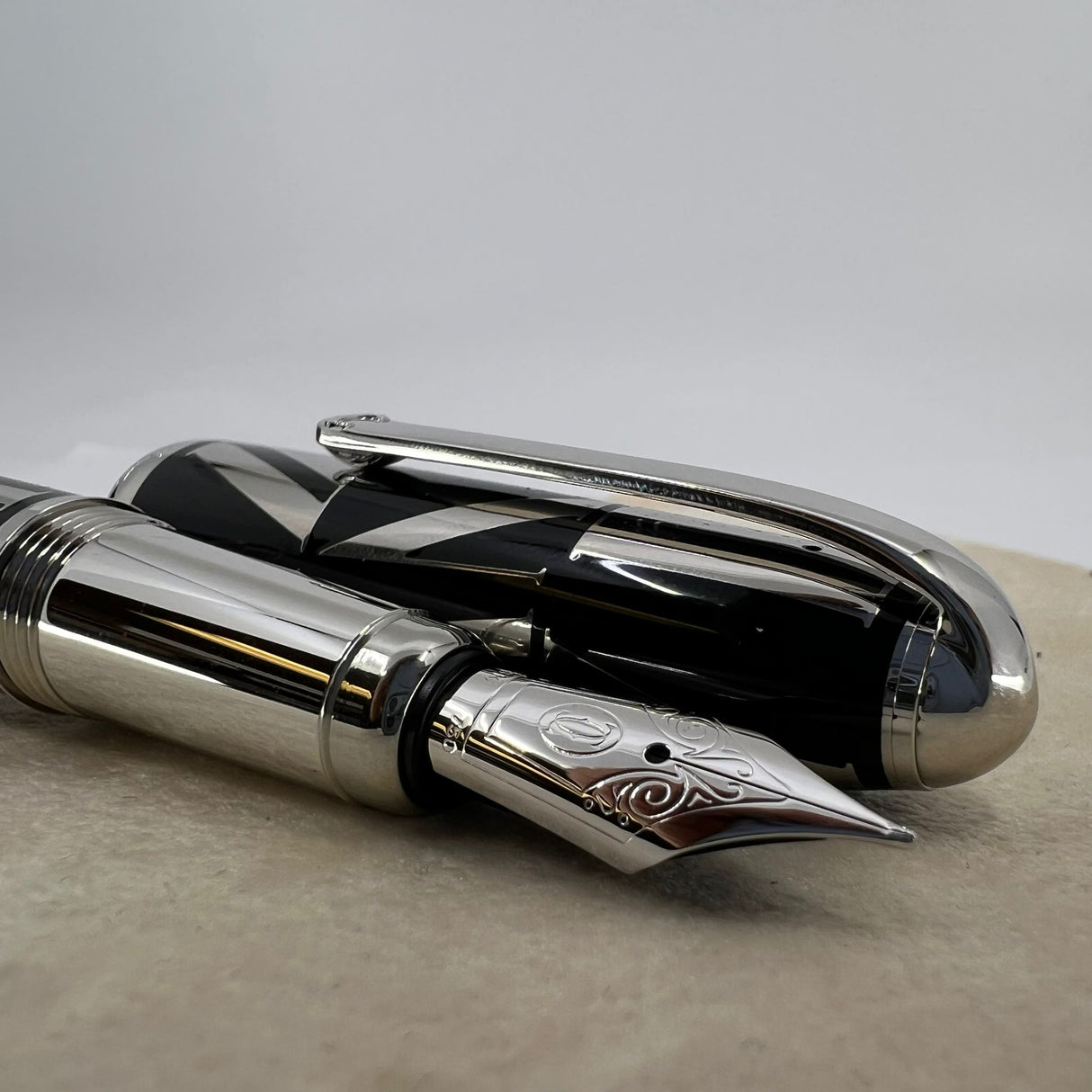 Cartier Roman Numeral Limited Edition Fountain Pen - Hard to find !! a true collectible piece !! circa 2008