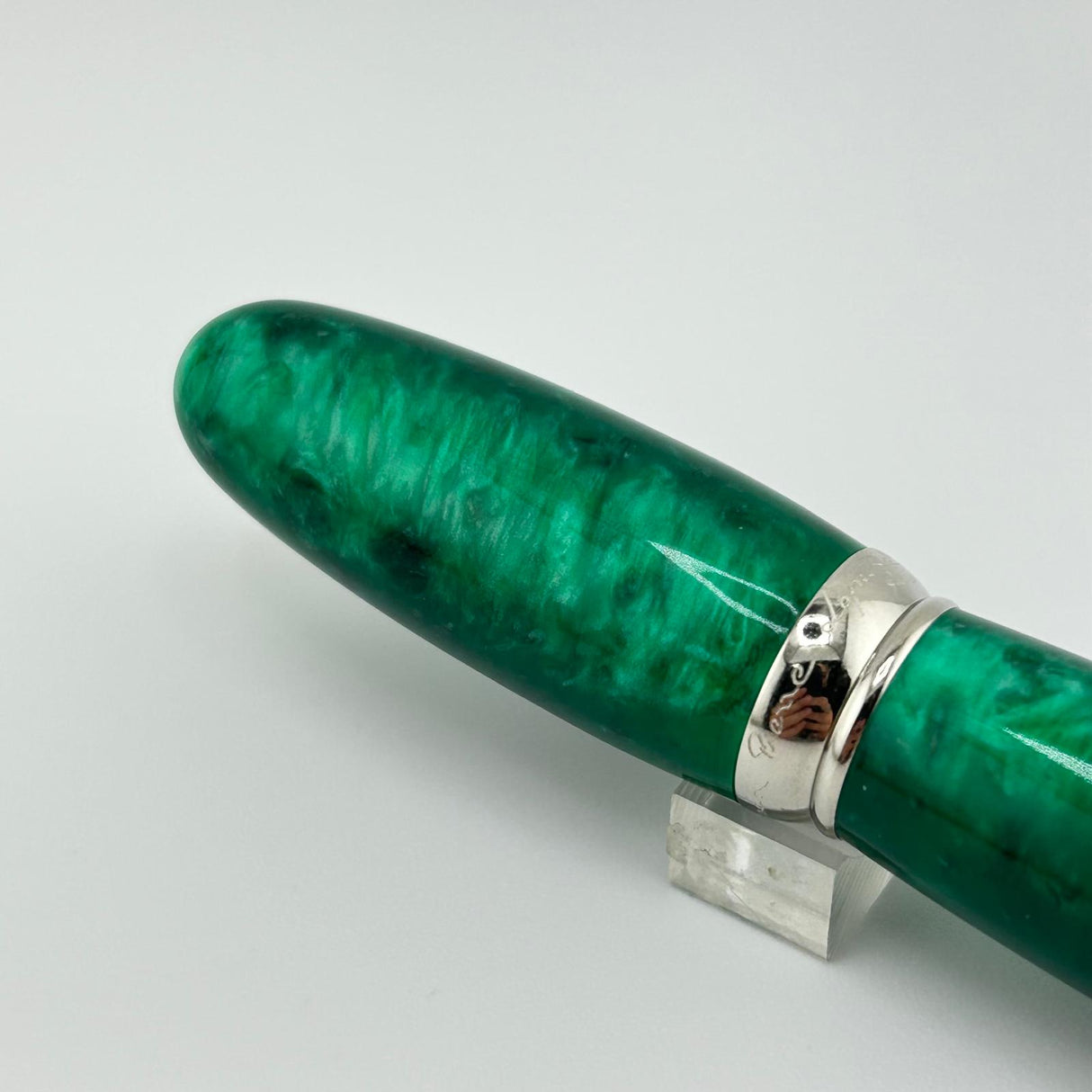 Jean Pierre Lepine Attila Geen Lagoon Miniature Pen - Fountain Pen