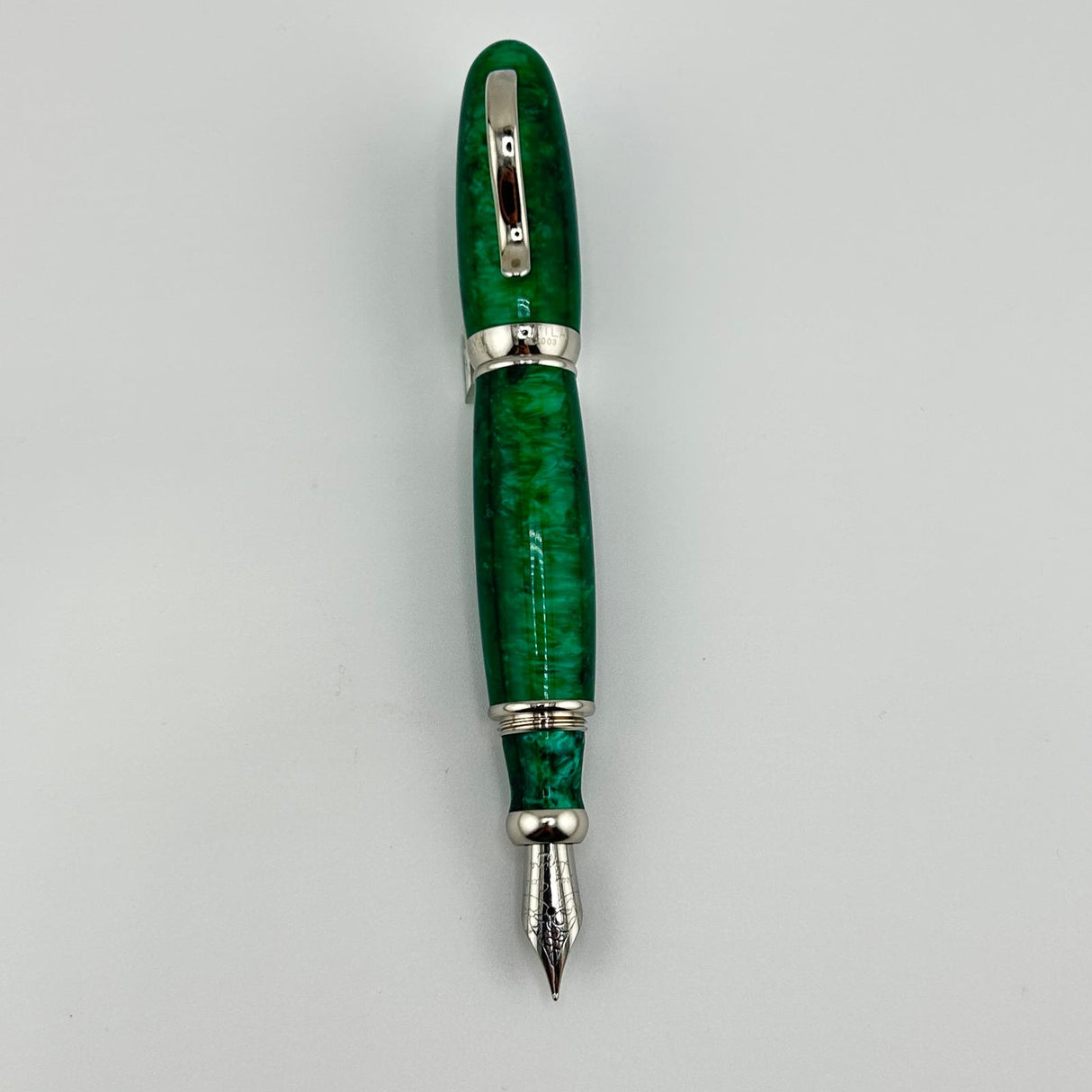 Jean Pierre Lepine Attila Geen Lagoon Miniature Pen - Fountain Pen