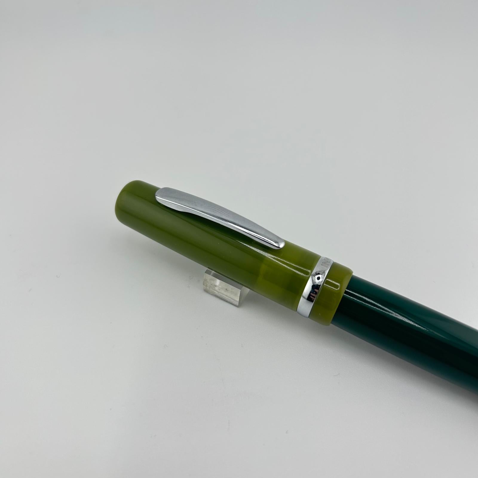 Taccia I THINK Vacation Green Cap and Barrel - Rollerball