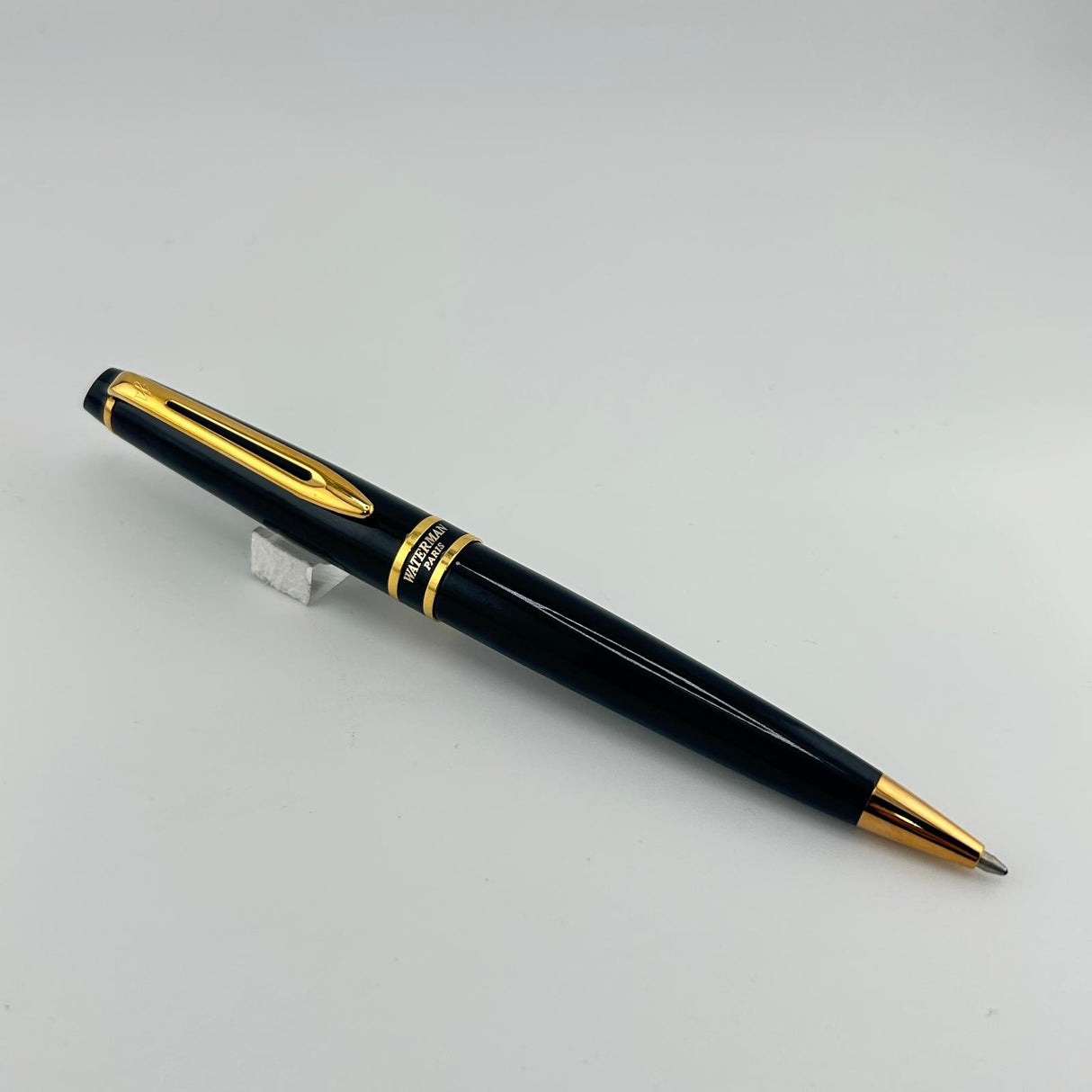 Waterman Expert Black Gold Trim Circa 2000 - Ball Pen