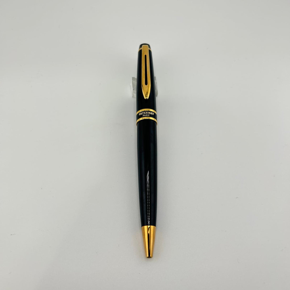Waterman Expert Black Gold Trim Circa 2000 - Ball Pen