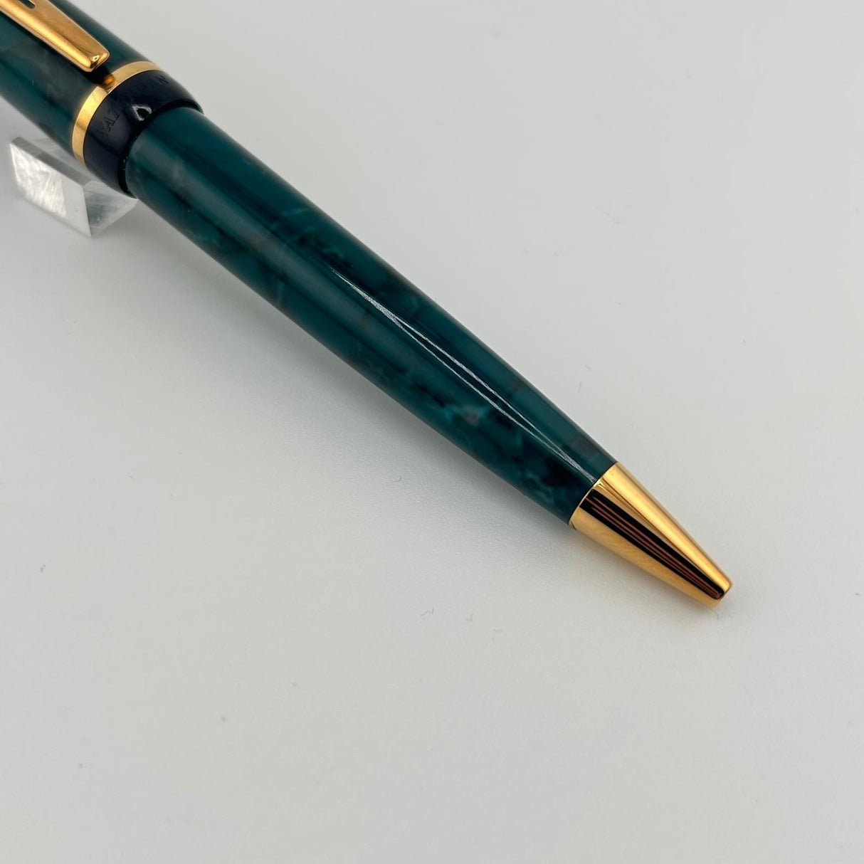 Waterman Phileas Marble Green Circa 2000 - Ball Pen