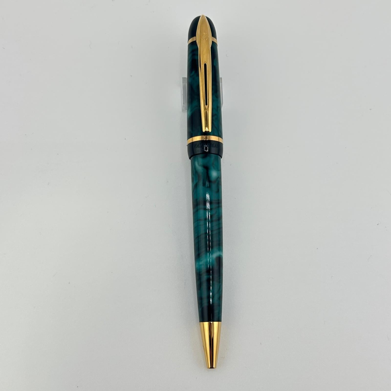 Waterman Phileas Green Lagoon Circa 2000 - Ball Pen