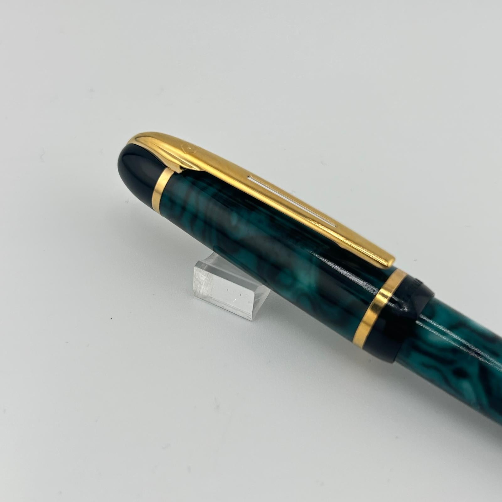 Waterman Phileas Green Lagoon Circa 2000 - Ball Pen