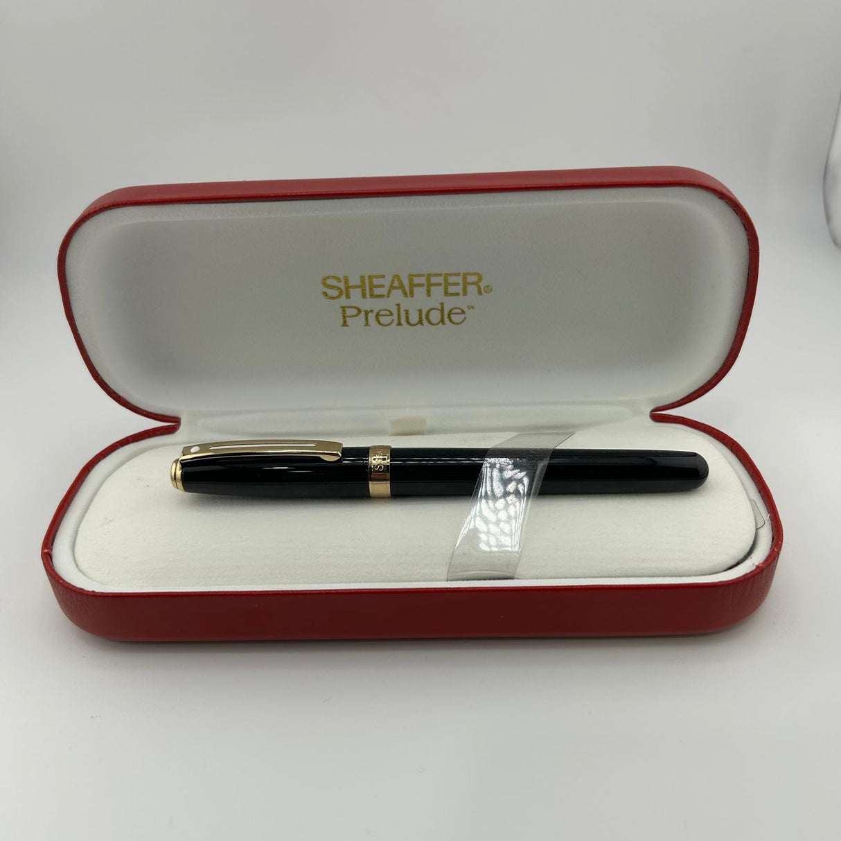 Sheaffer Prelude Black Gold Trim - Set Ball Pen + Rollerball