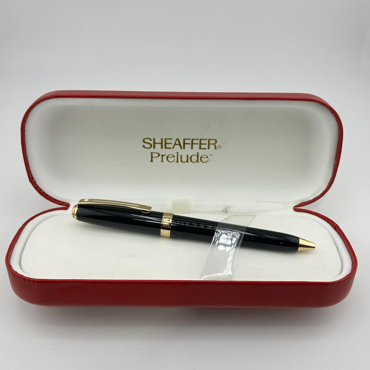 Sheaffer Prelude Black Gold Trim - Set Ball Pen + Rollerball