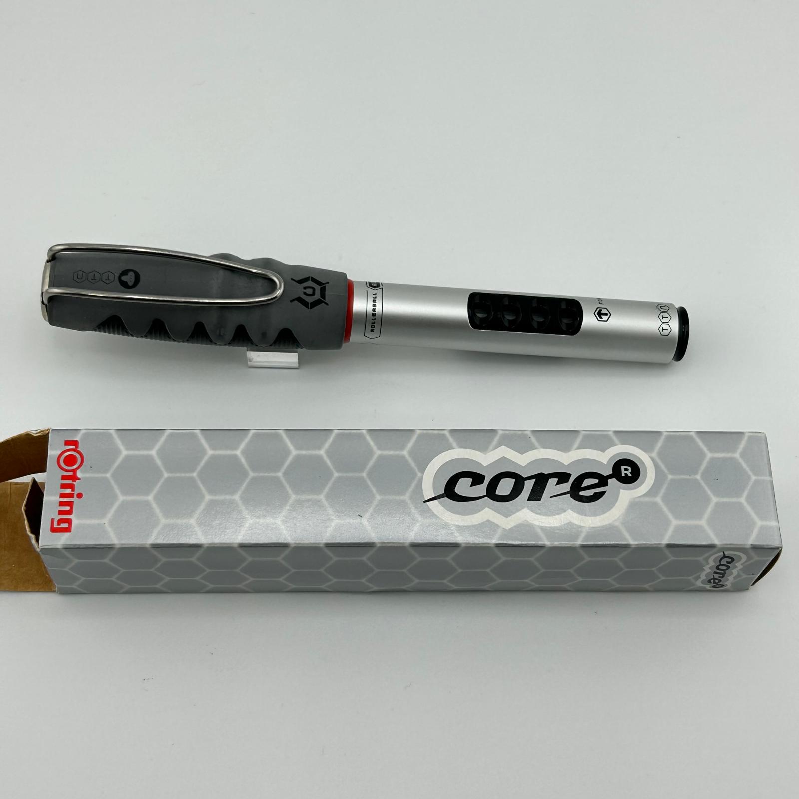 Rotring Core 2 Pens Roller Ball - 1 Grey - 1 Orange