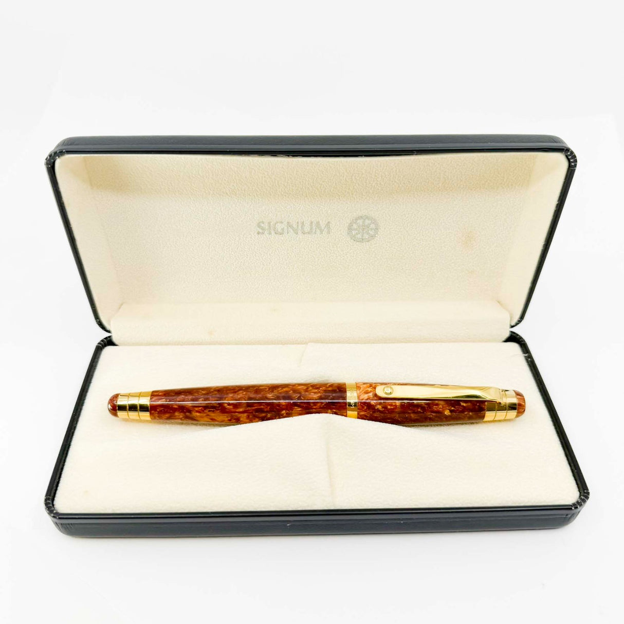 Signum Nova Red Flamme Gold nib 18K750 - Fountain Pen