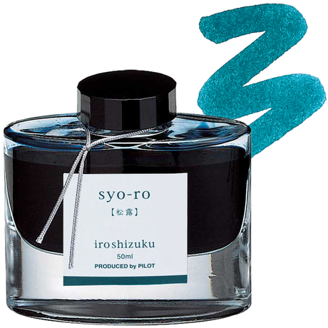 Pilot Ink Syo-Ro (Green Pine Dew) Ink 2 oz.