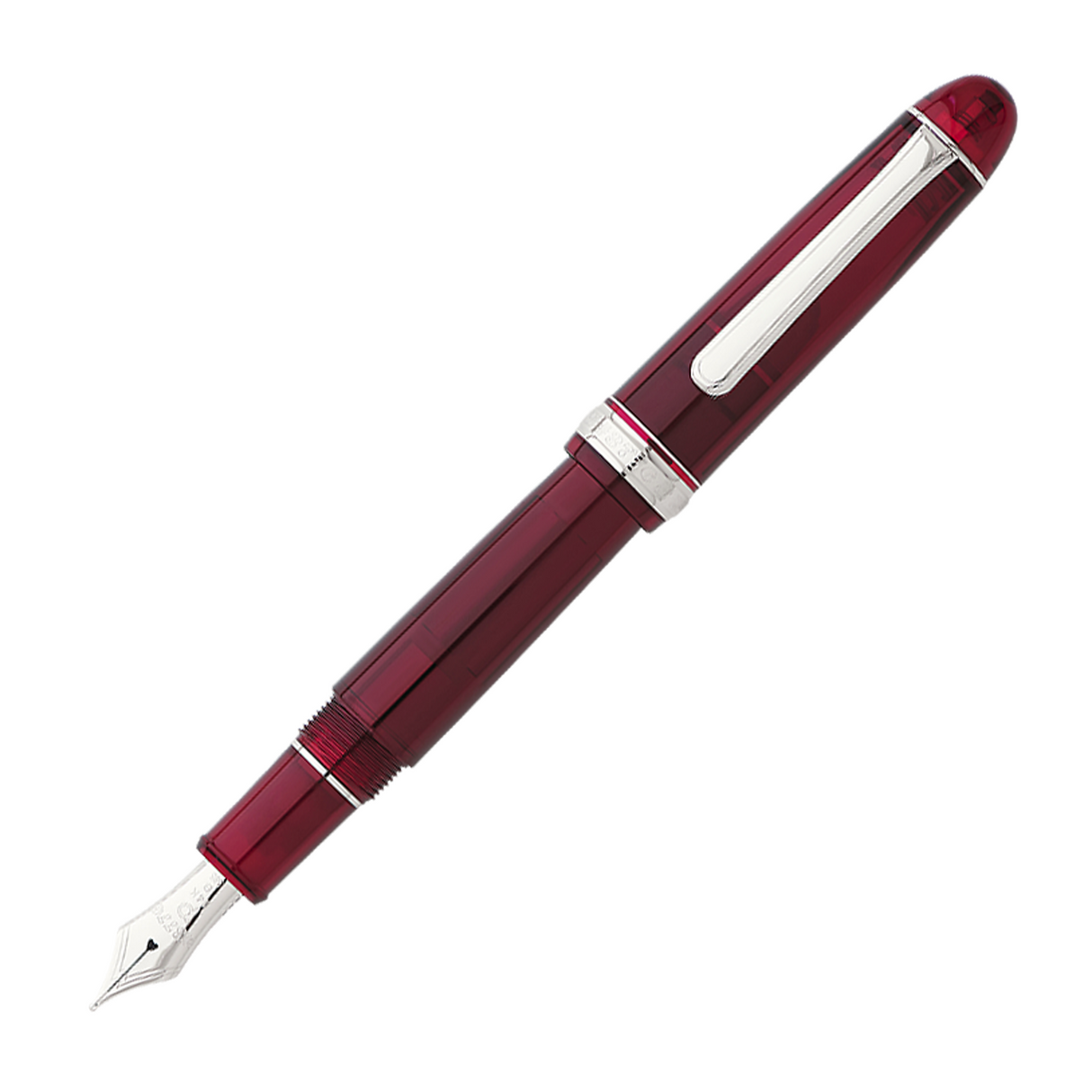 Platinum 3776 Century Bourgogne Burgundy & Rhodium - Fountain Pen