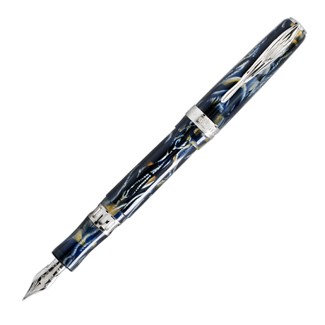 Pineider Antichi Materiali Wilde Blue - Fountain Pen