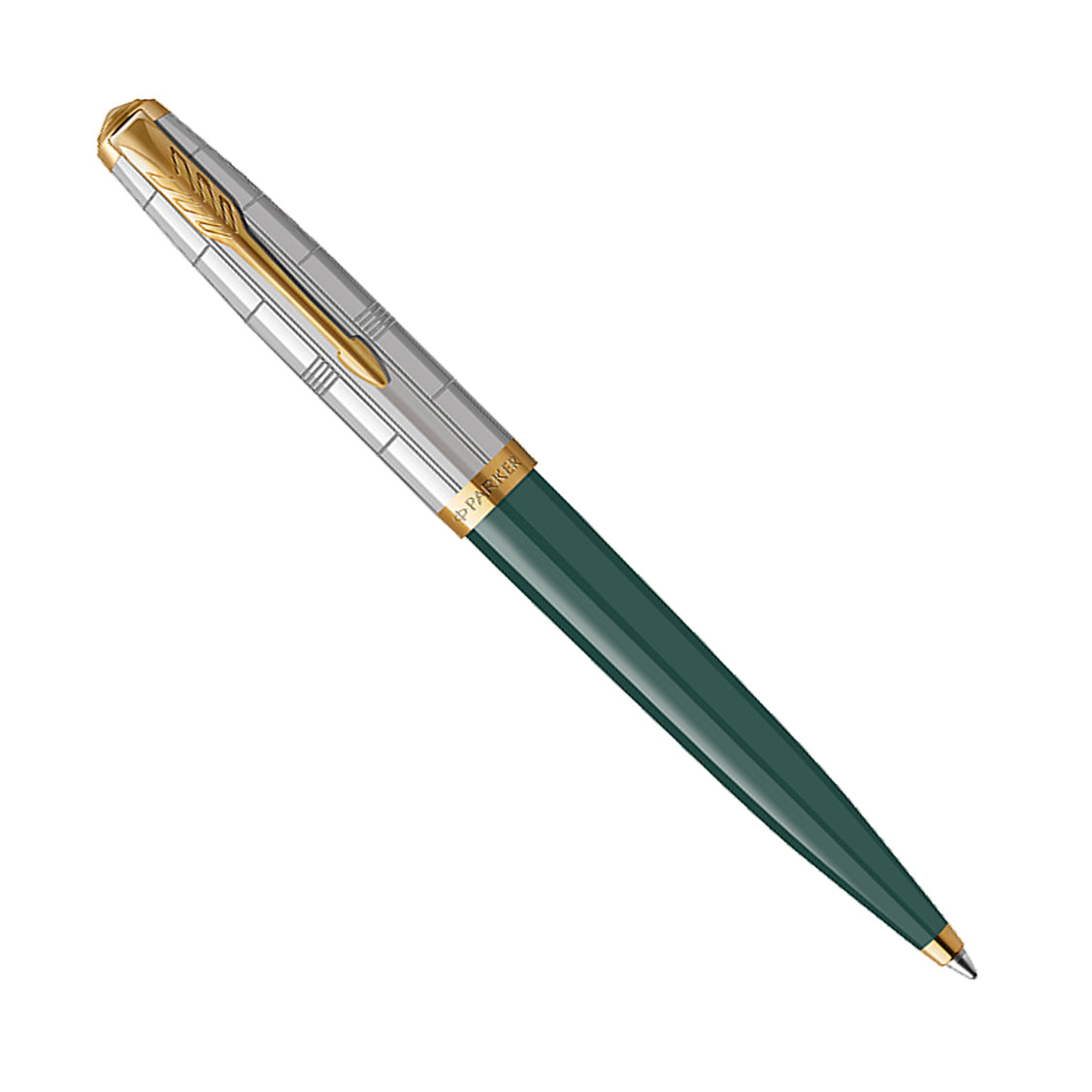 Parker 51 Premium Green & Stainless Steel/Gold - Ballpoint