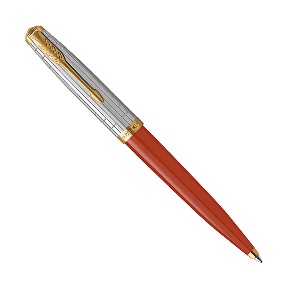 Parker 51 Premium Red Rage & Stainless Steel/Gold - Ballpoint