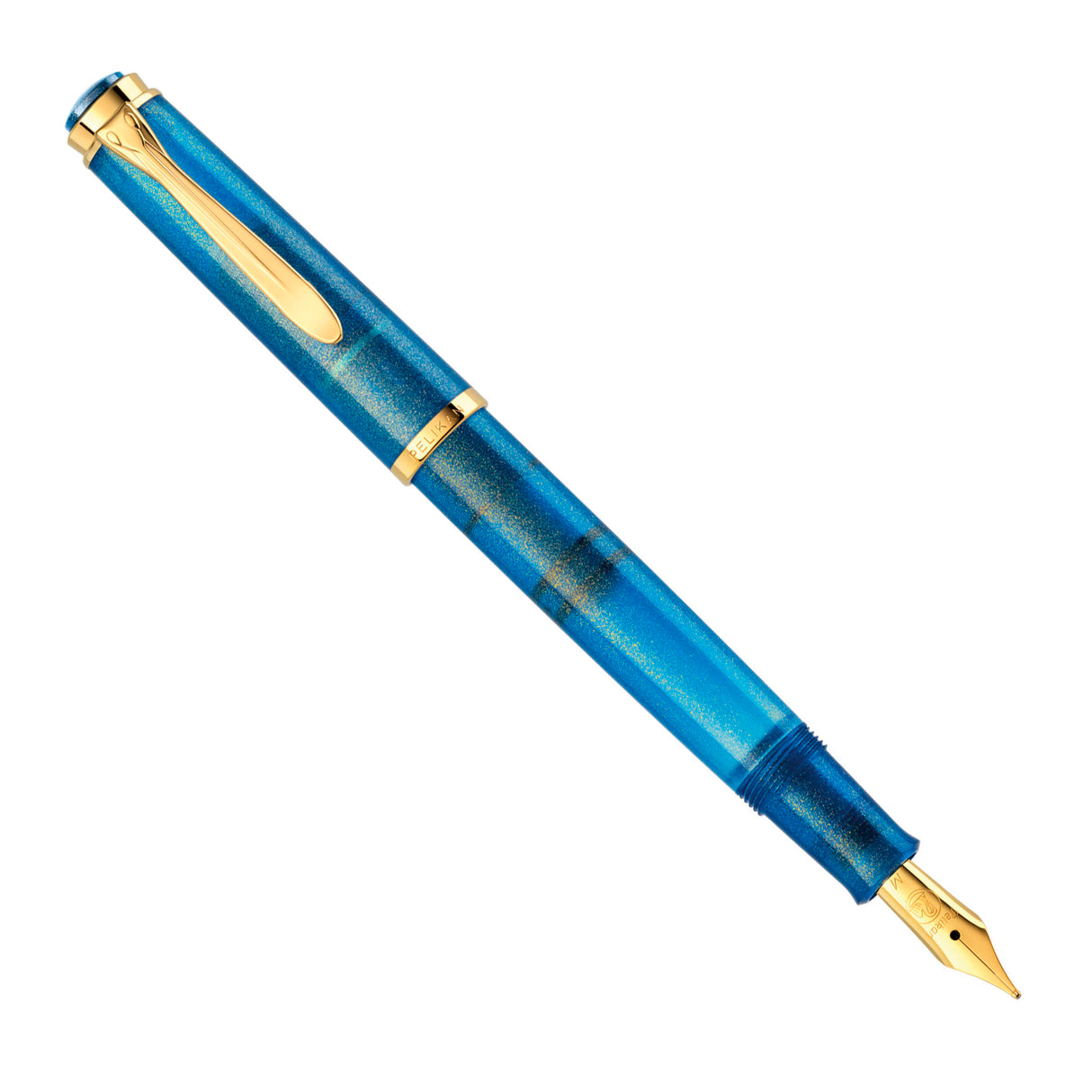 Pelikan M200 Golden Lapis Limited Edition - Fountain Pen