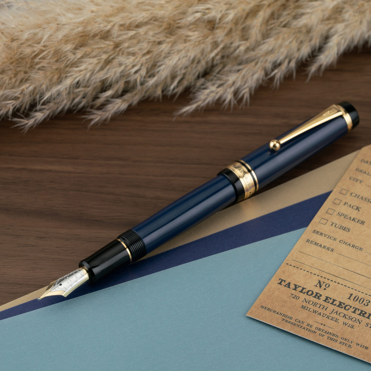 Pilot Custom 845 Prussian Blue Fountain Pen Collection