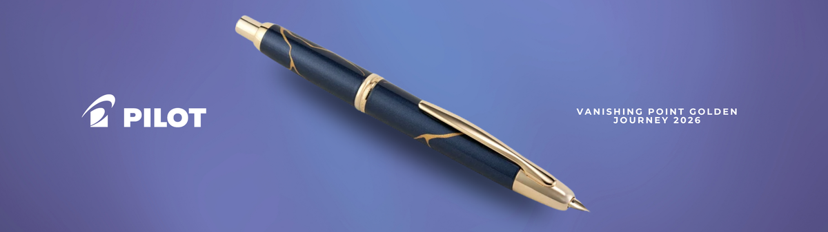 Pilot Vanishing Point Golden Journey 2026 Fountain Pen Collection
