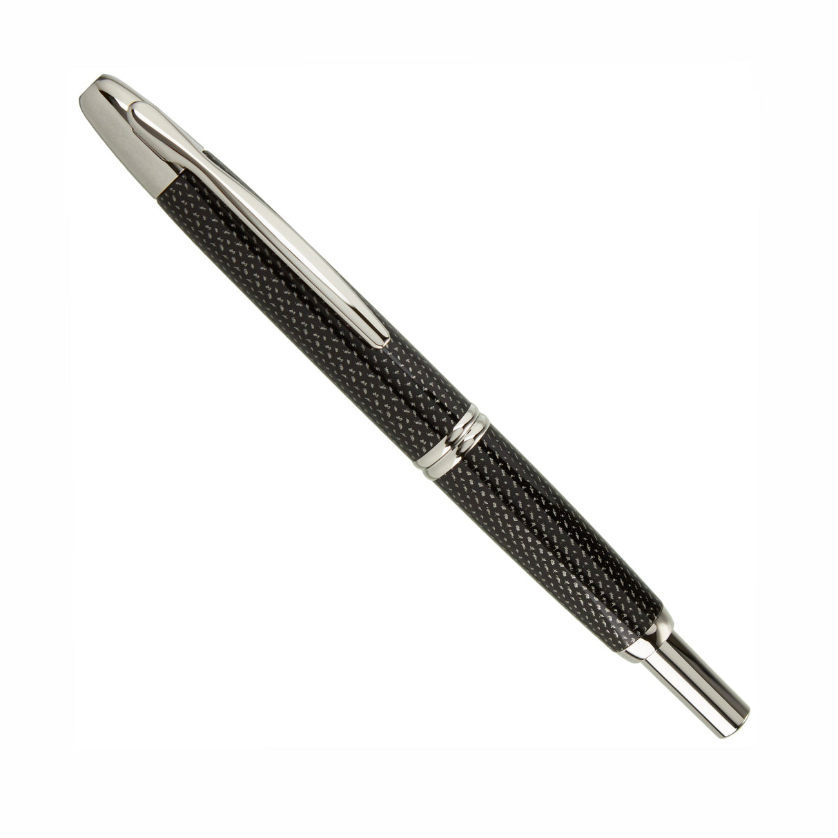 Pilot Vanishing Point Black Carbonesque - Fountain Pen
