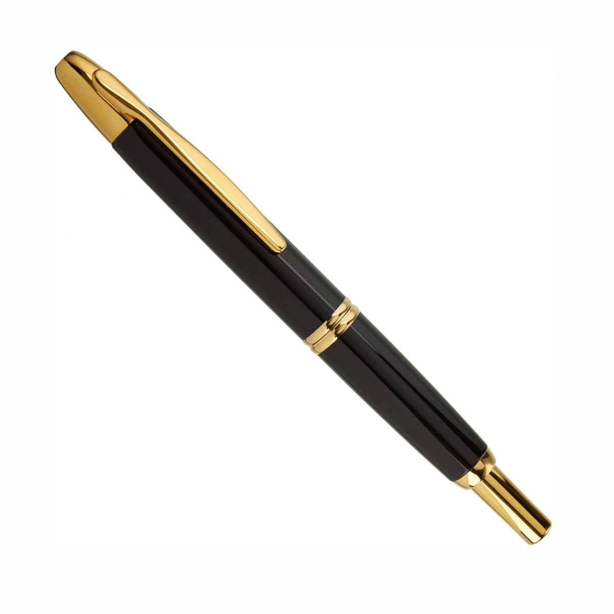 Pilot Vanishing Point Black Gold - Fountain Pen