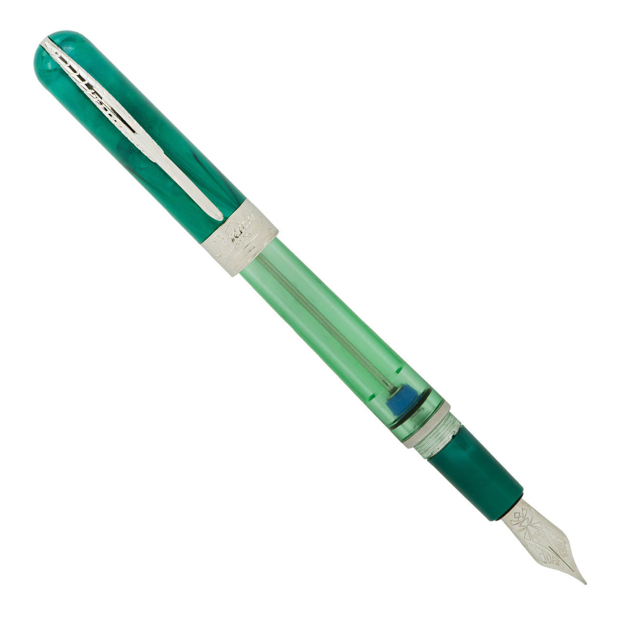 Pineider Avatar UR Twin Tank Touchdown Forest - Fountain Pen