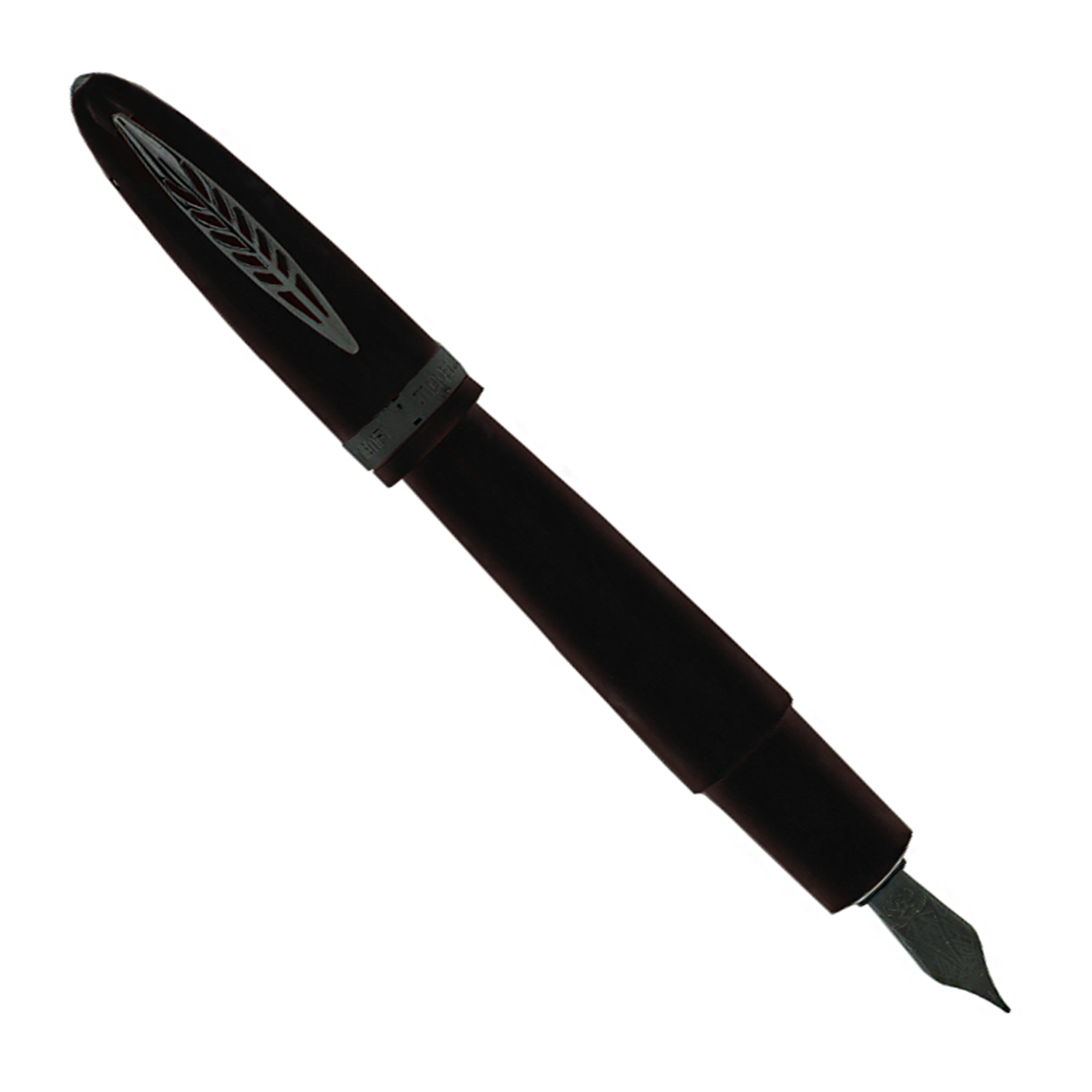 Pineider Tempi Moderni Black w/Black Trim - Fountain Pen