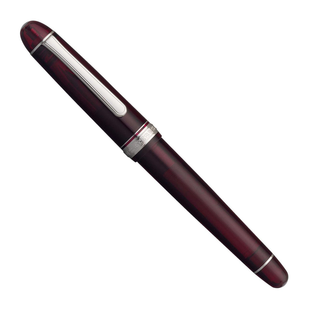 Platinum 3776 Century Bourgogne Burgundy Rhodium Trim - Fountain Pen