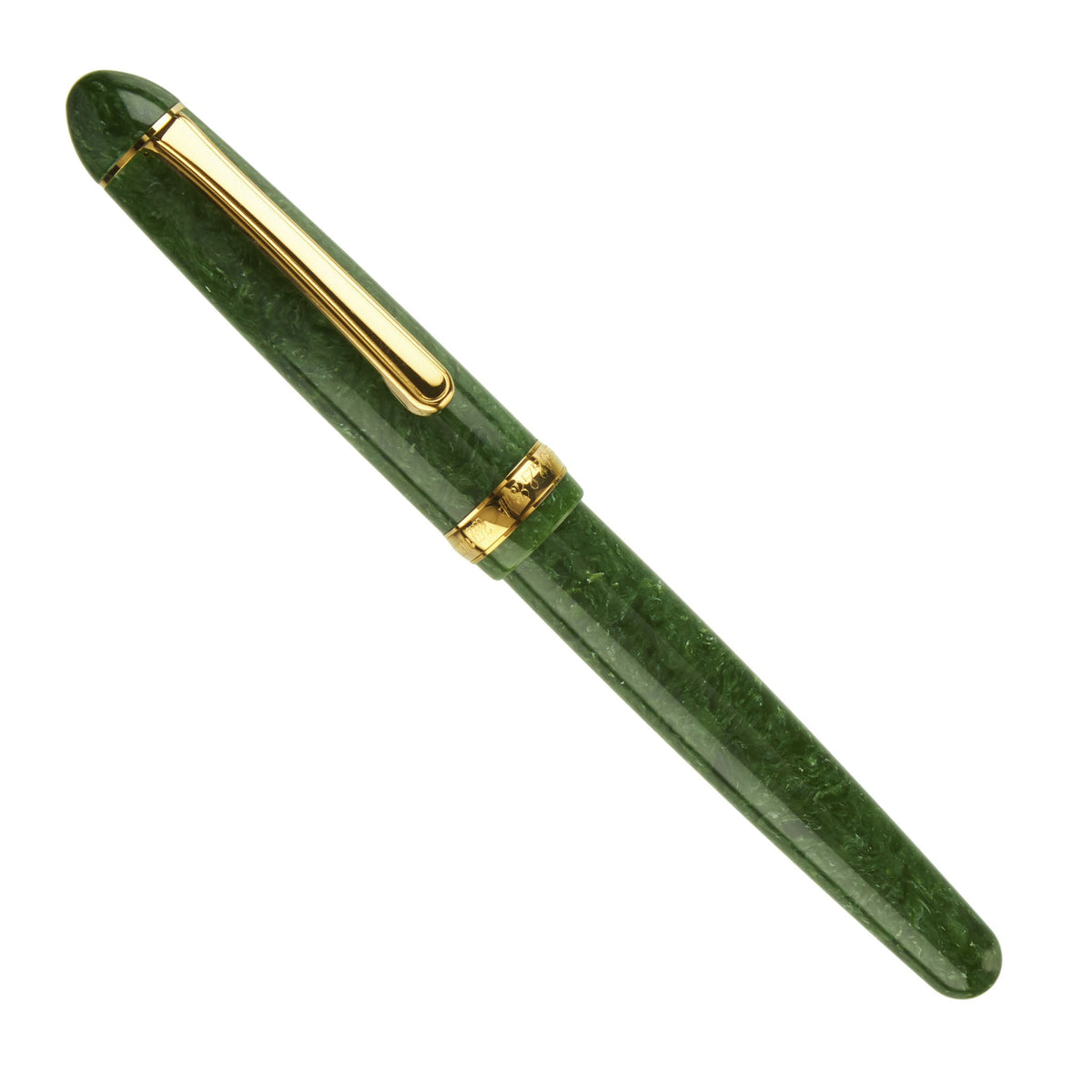 Platinum 3776 Celluloid Jade - Fountain Pen