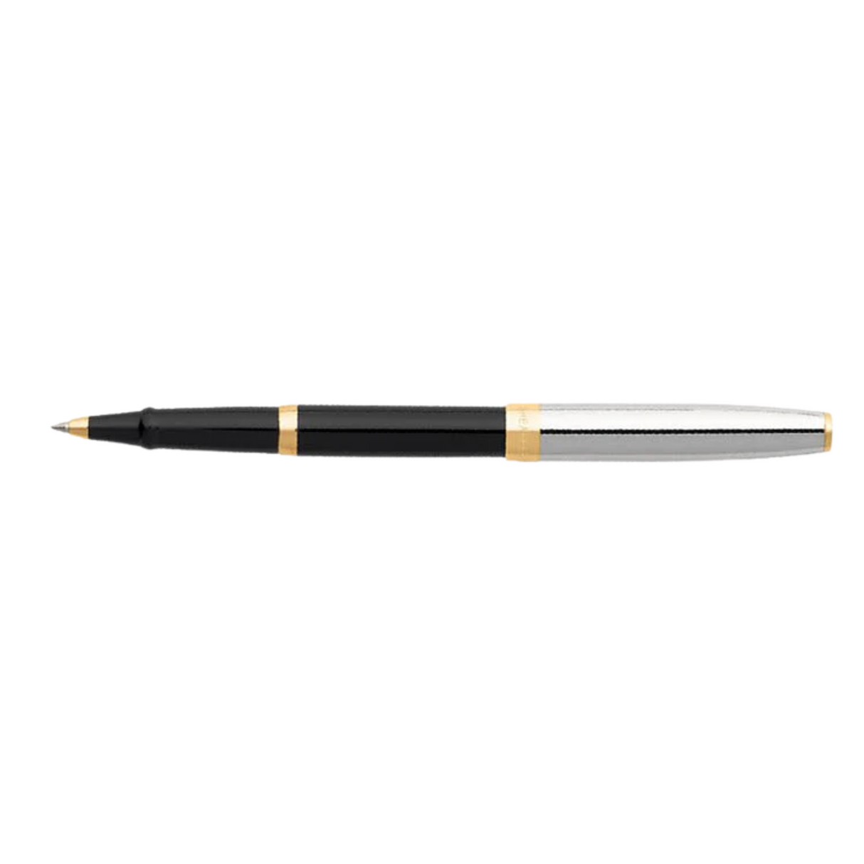 Sheaffer® SAGARIS Gloss Black Barrel and Chrome Cap w/ Gold Tone Trim Rollerball Pen