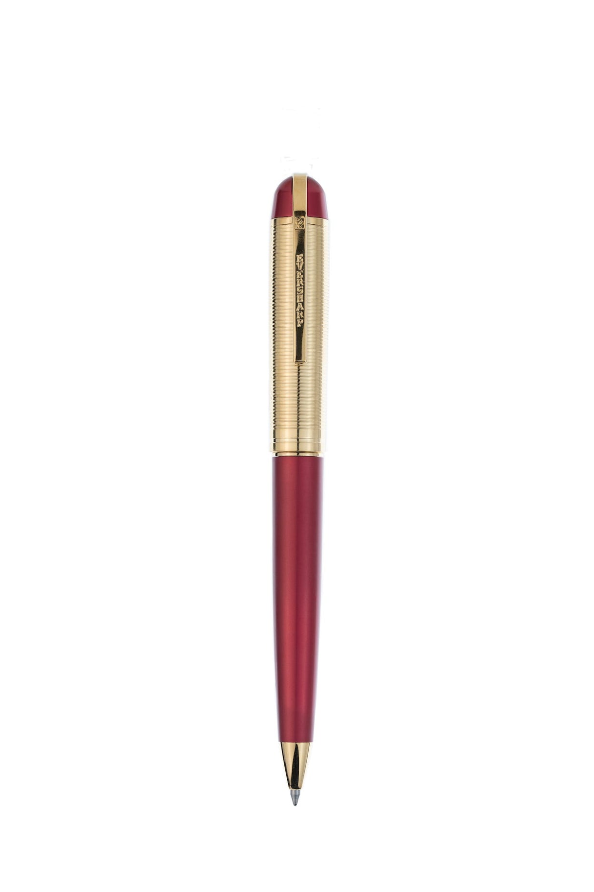 Wahl-Eversharp Skyline Red Presentation Gold Cap - Ballpoint Pen